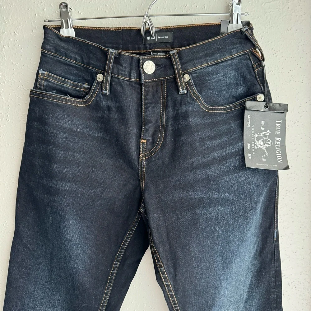 True Religion Geno Relaxed Slim Fit Jeans – Men’s Waist Size 27